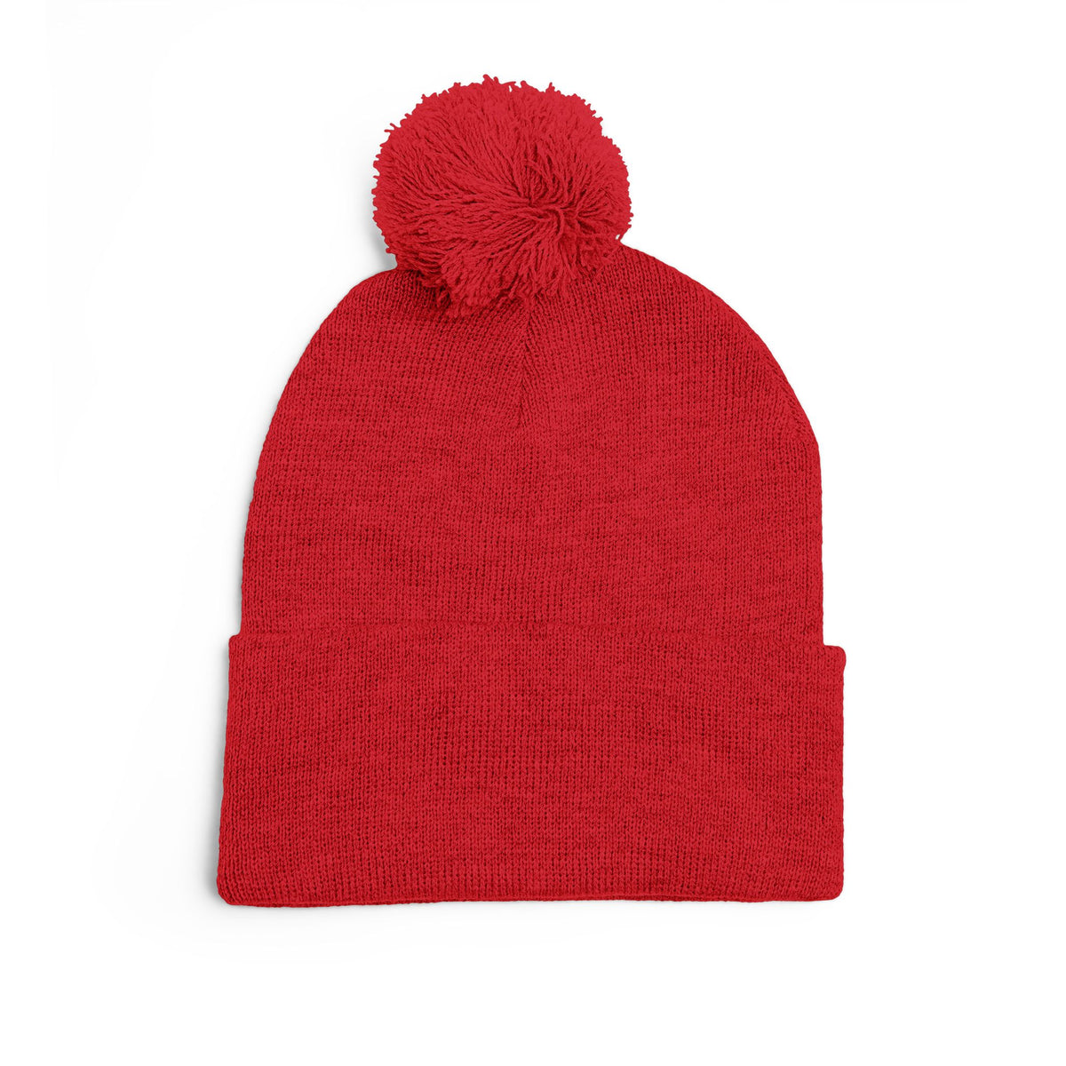 Embroidered Pom-Pom Knit Beanie — LLV Winter Hat