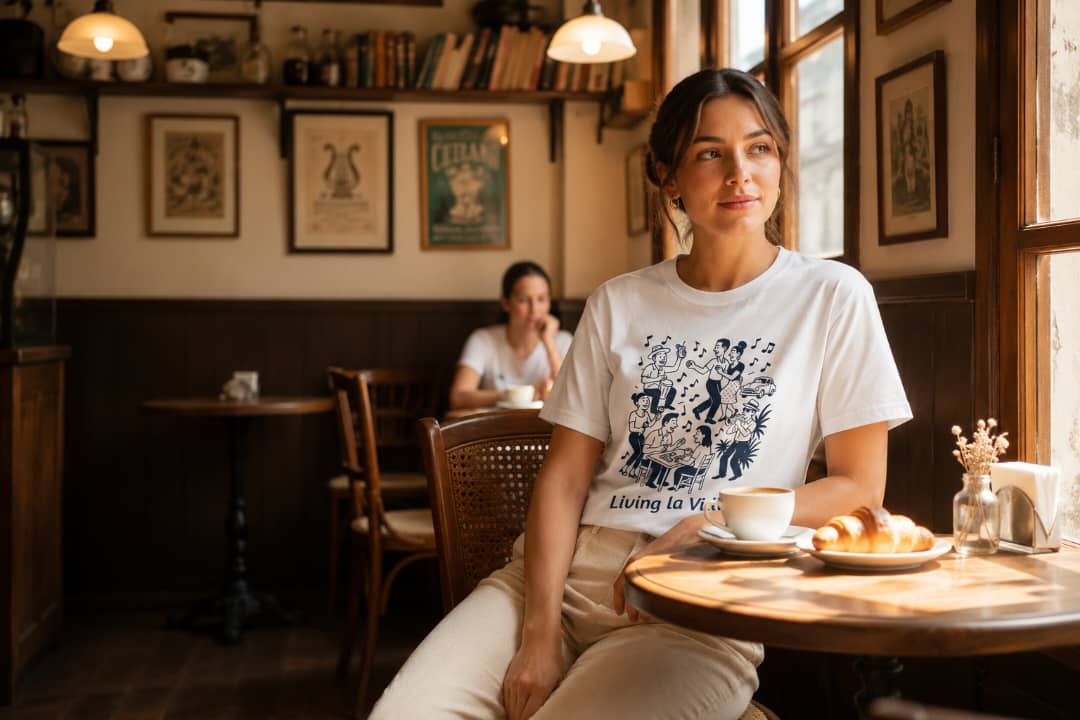 Living la Vidita T-Shirt — Retro Dance Party Graphic Tee