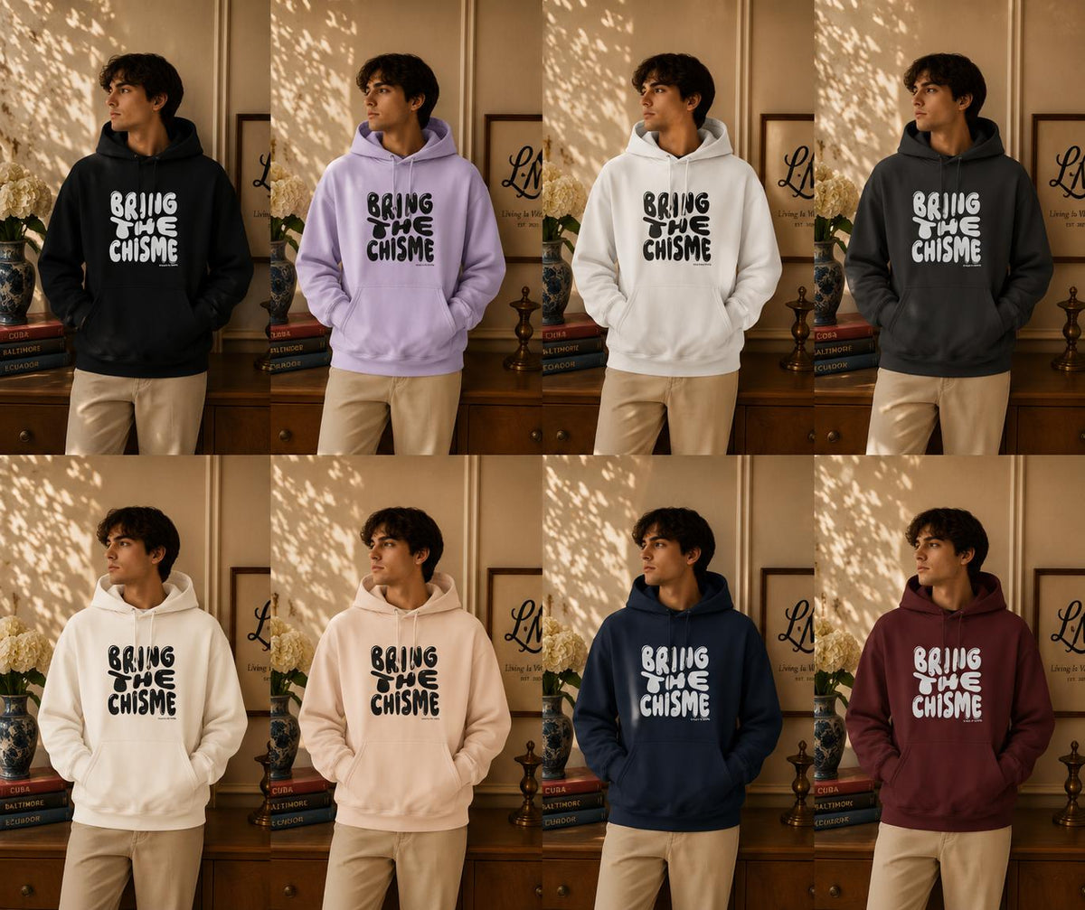 Bring The Chisme Hoodie — Funny Spanish Gossip Graphic Pullover