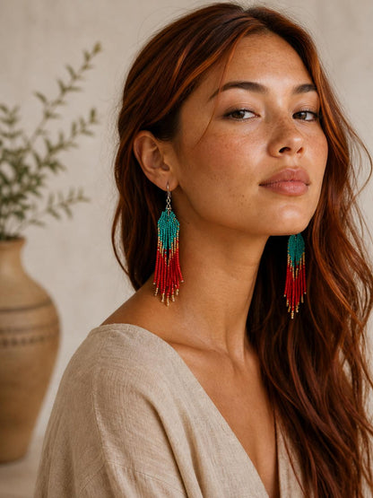 Pachamama Fringe Earrings