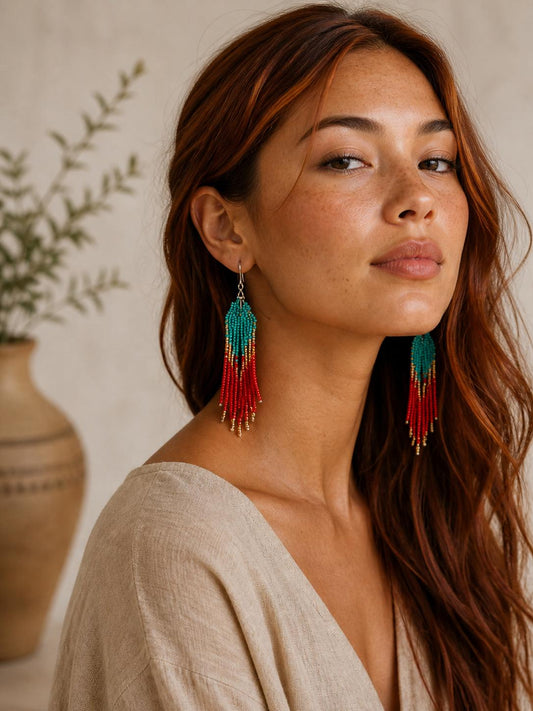 Pachamama Fringe Earrings