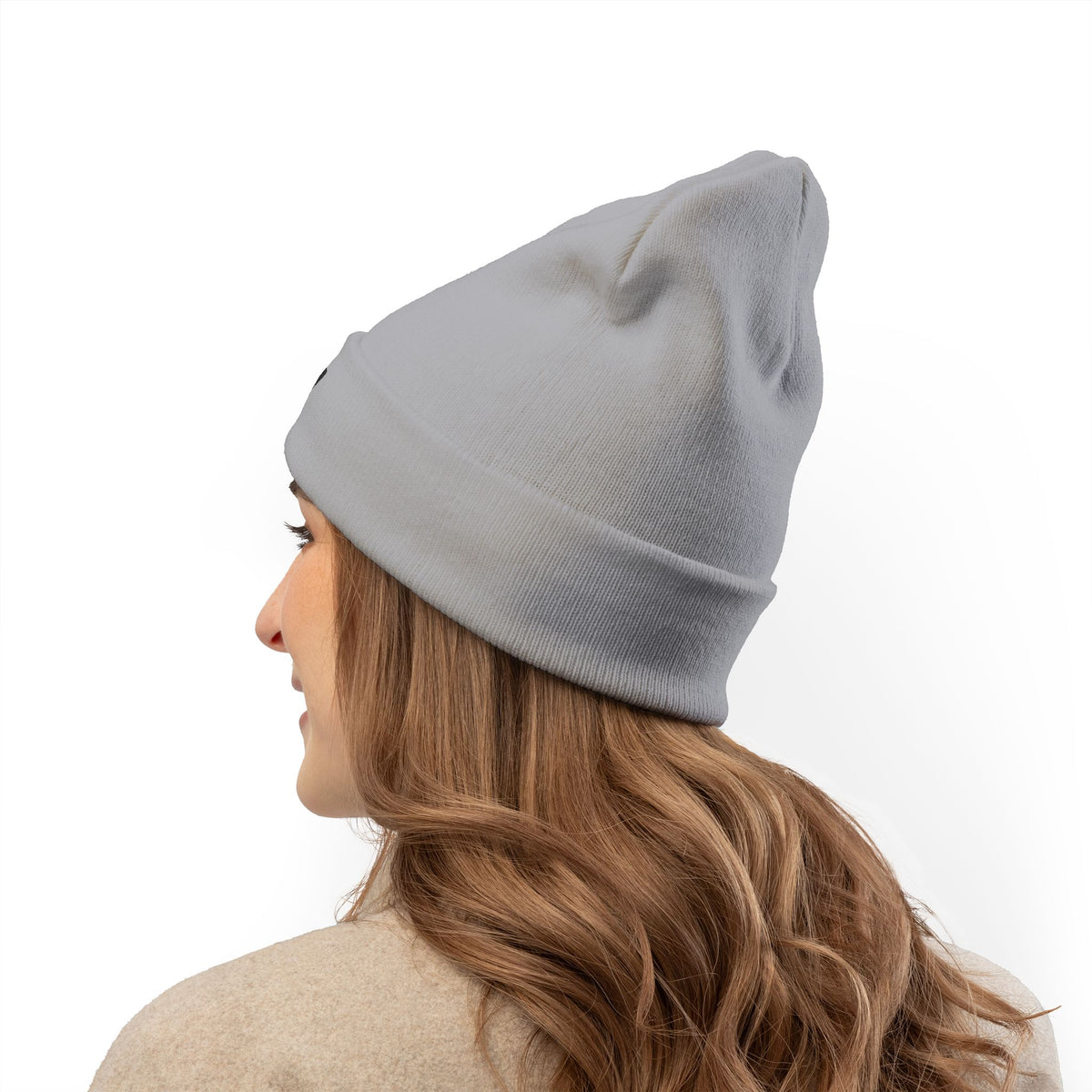 Embroidered LLV Script Knit Beanie
