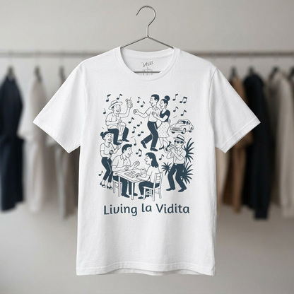 Living la Vidita T-Shirt — Cuban Party Graphic Tee