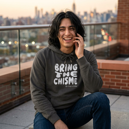 Bring the Chisme Hoodie — Vintage Pigment-Dyed Graphic Hoodie