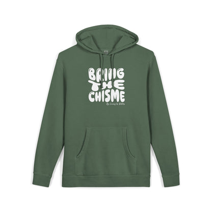 Bring the Chisme Hoodie — Vintage Pigment-Dyed Graphic Hoodie