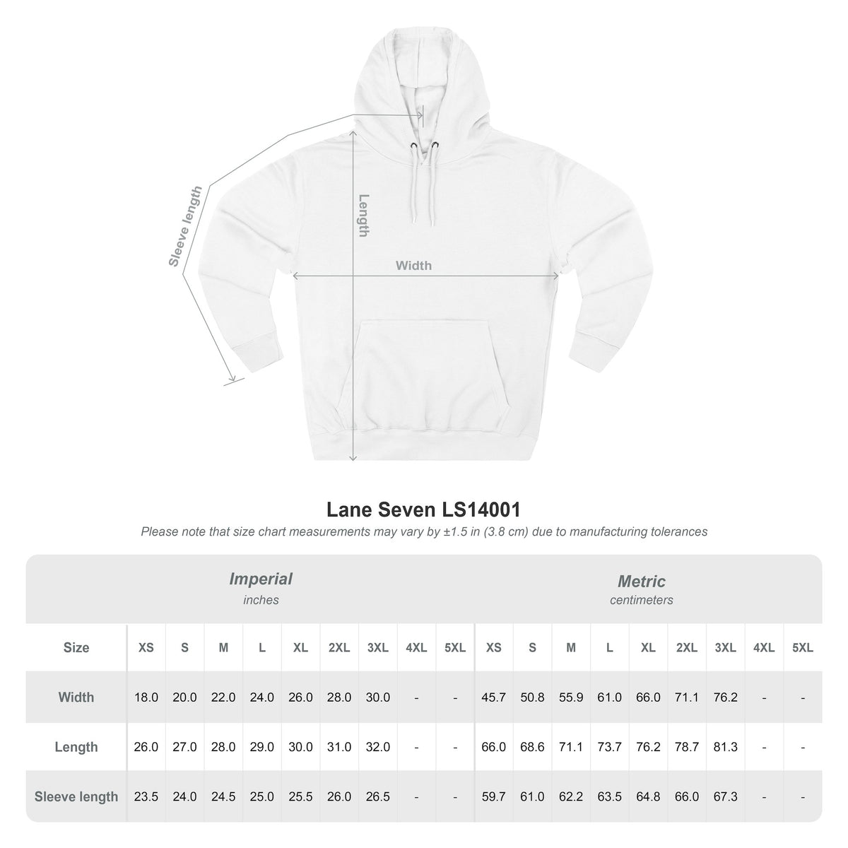 Living la Vidita Hoodie - Classic "LLV" Fleece Pullover