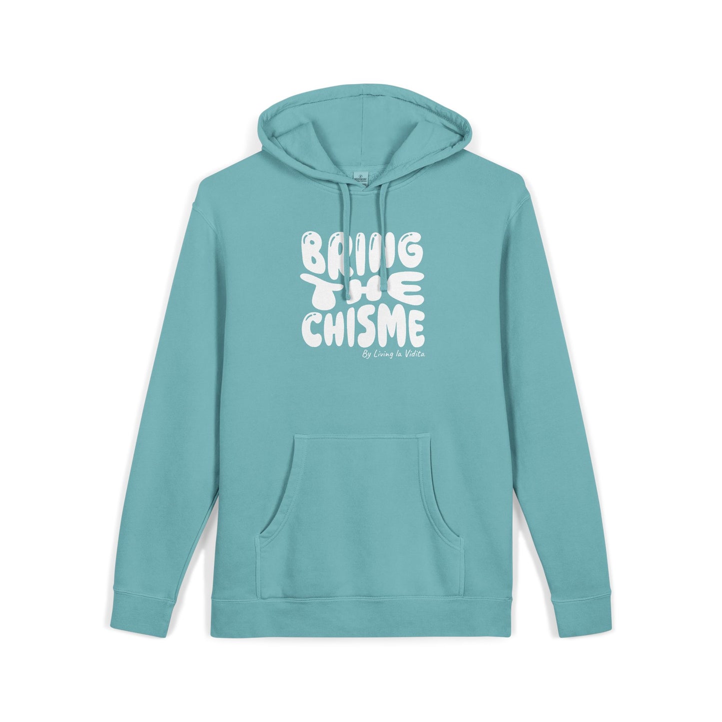 Bring the Chisme Hoodie — Vintage Pigment-Dyed Graphic Hoodie
