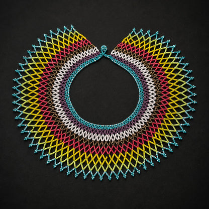 Pachamama Collar – Rainbow Lattice