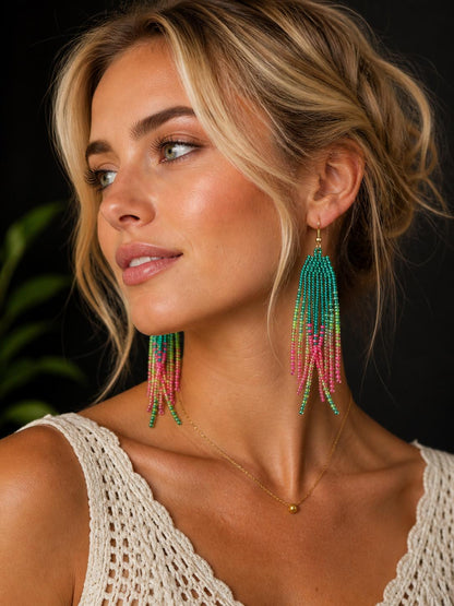 Pachamama Fringe Earrings