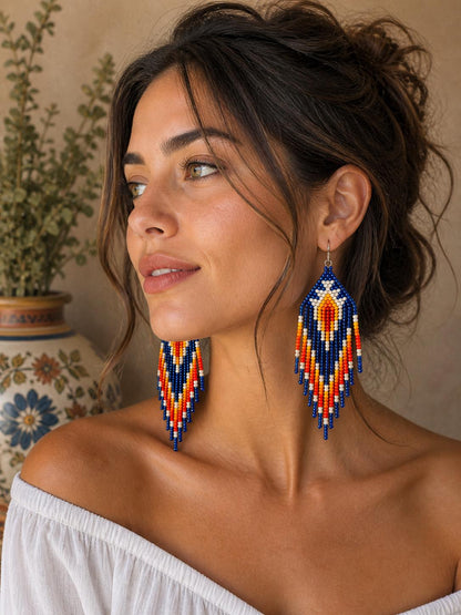 Pachamama Beaded Earrings