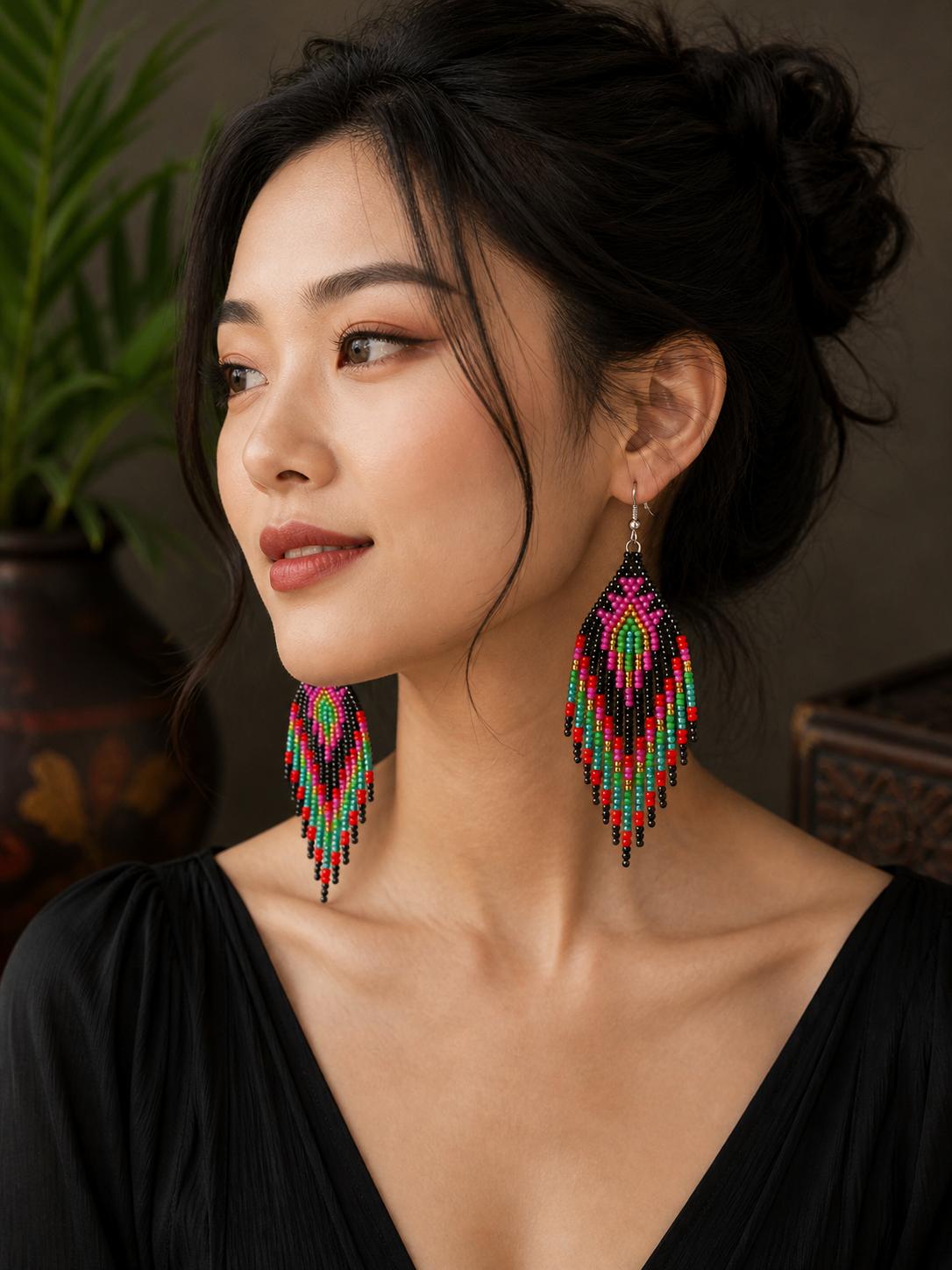 Pachamama Beaded Earrings