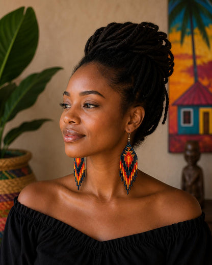 Pachamama Beaded Earrings