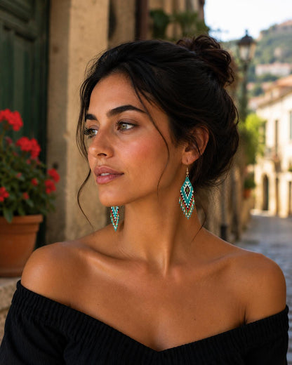 Pachamama Beaded Earrings