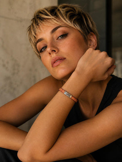 Pachamama Leather Bracelet