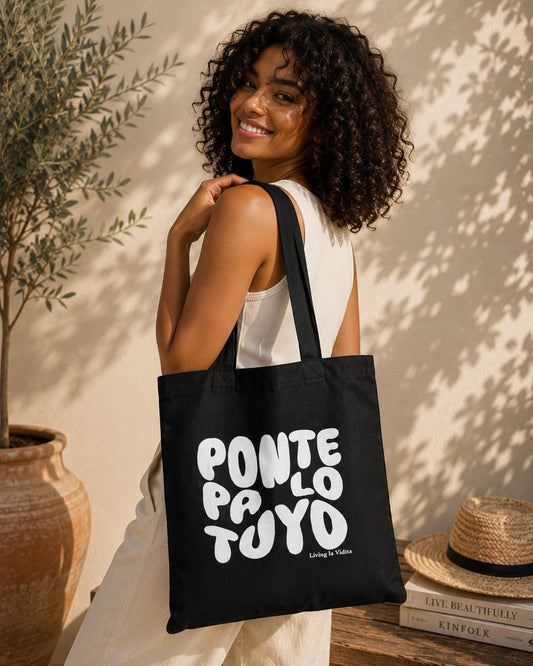 Fun Cotton Canvas Tote Bag - Eco-Friendly Shopping Bag, Gift Bag, Beach Tote, Birthday Present, Stylish and Versatile for Everyday Use