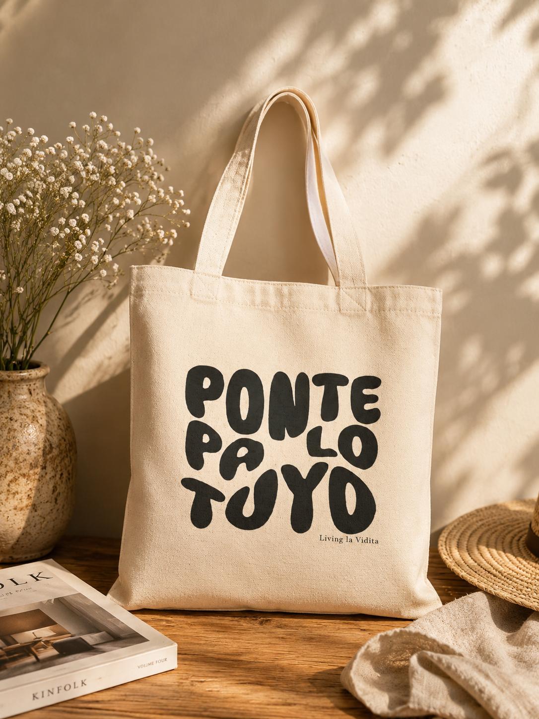 Fun Cotton Canvas Tote Bag - Eco-Friendly Shopping Bag, Gift Bag, Beach Tote, Birthday Present, Stylish and Versatile for Everyday Use