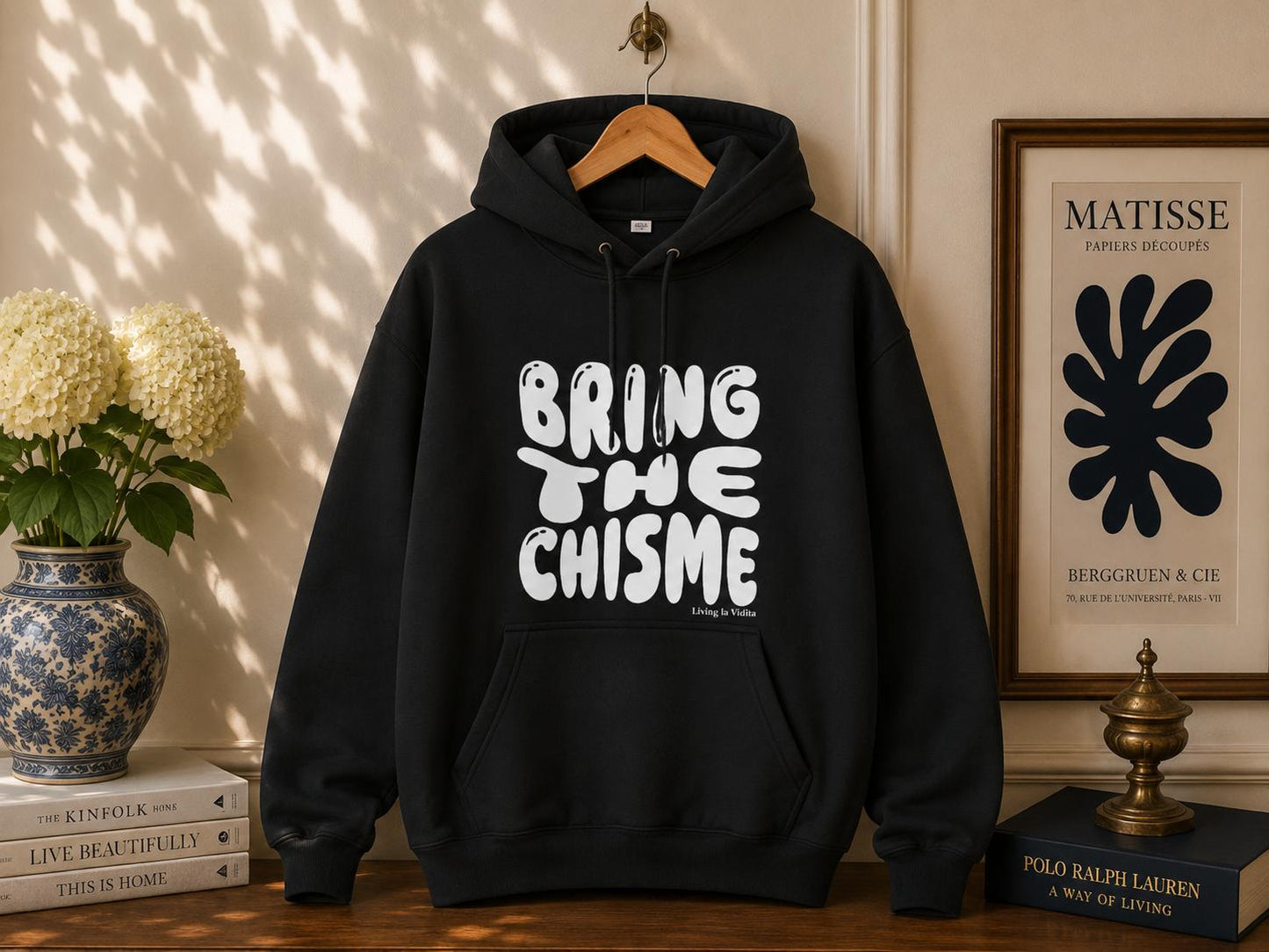 Bring The Chisme Hoodie — Funny Spanish Gossip Graphic Pullover