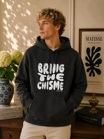 Bring The Chisme Hoodie — Funny Spanish Gossip Graphic Pullover