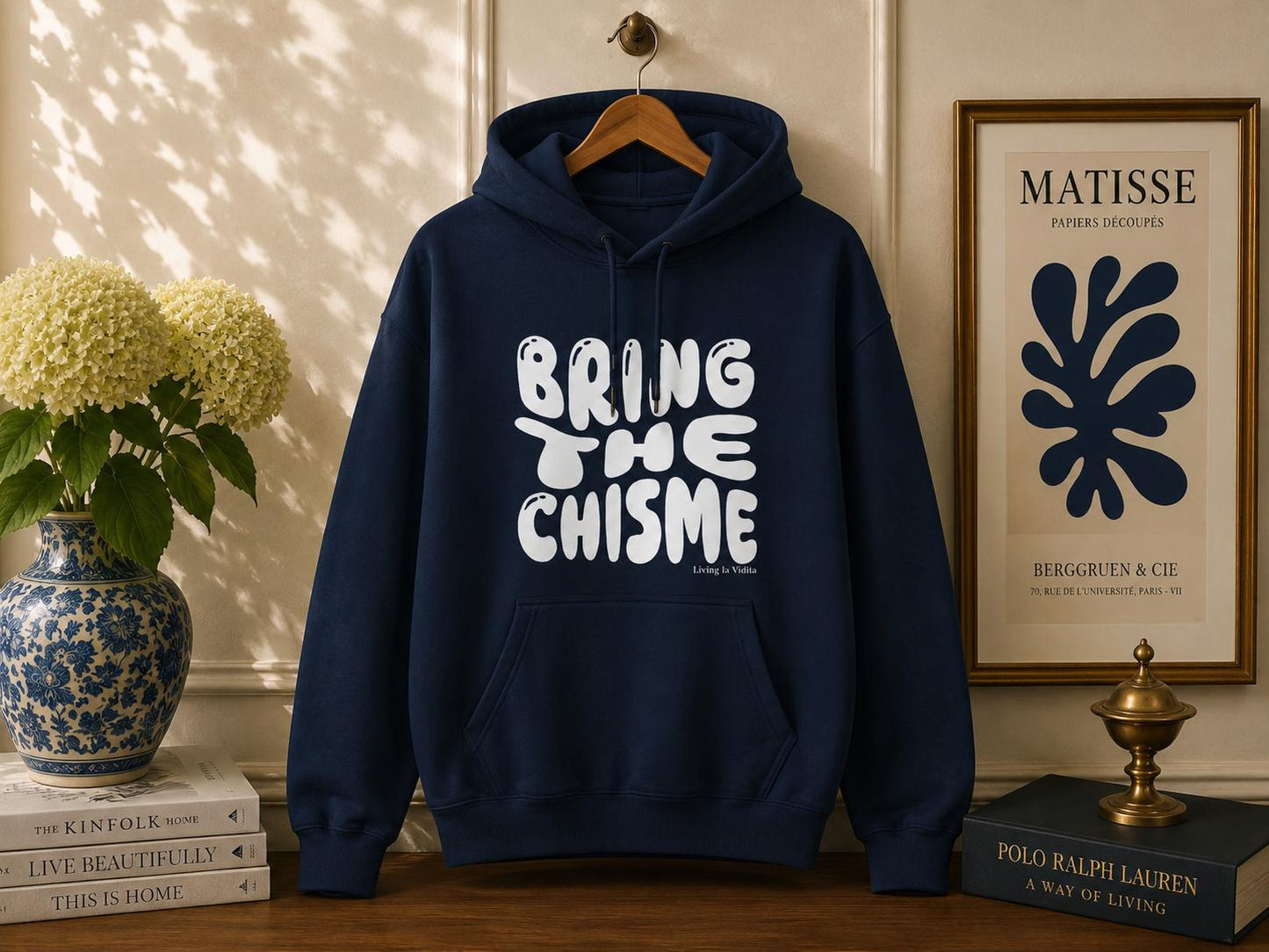 Bring The Chisme Hoodie — Funny Spanish Gossip Graphic Pullover