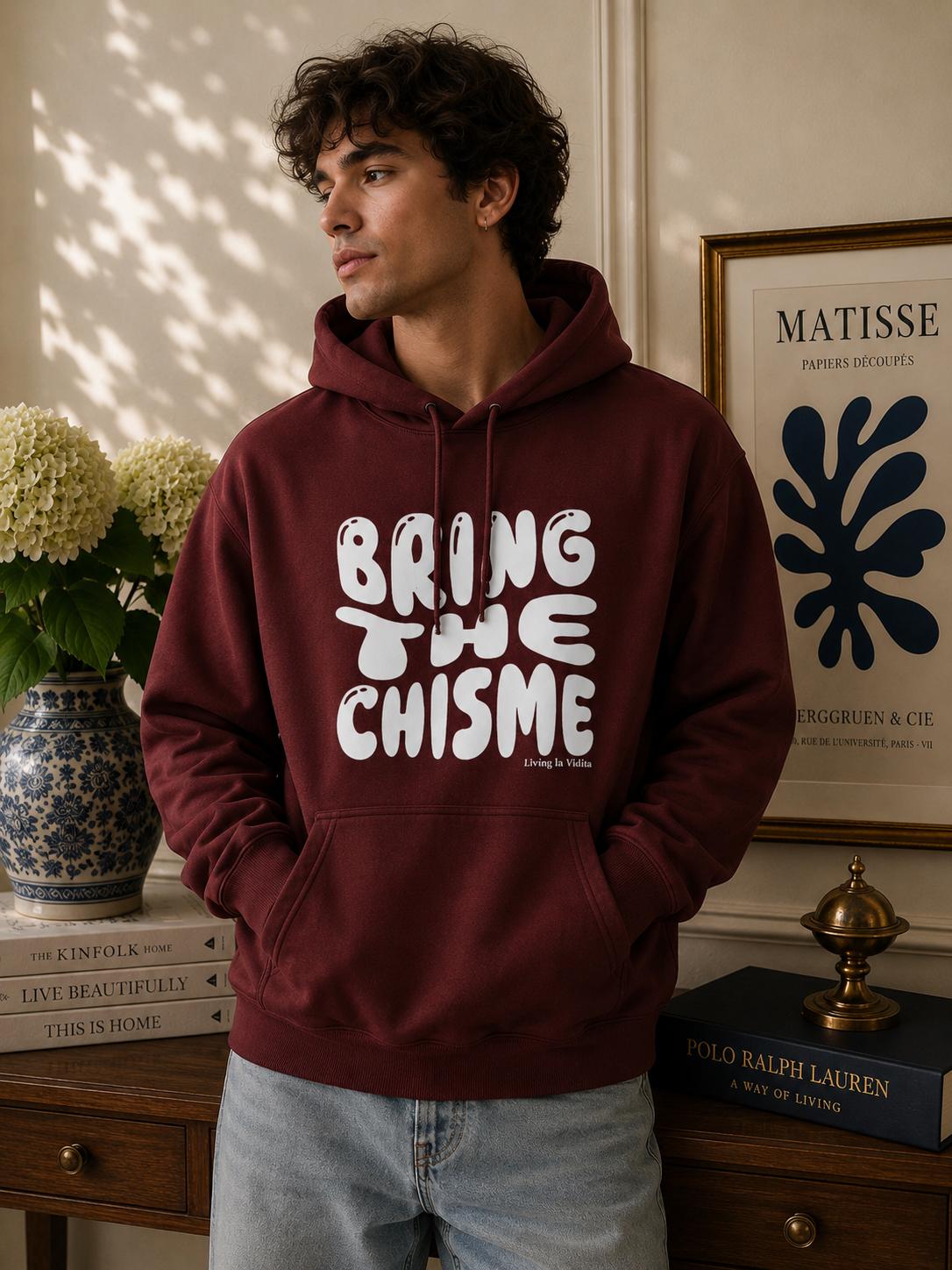 Bring The Chisme Hoodie — Funny Spanish Gossip Graphic Pullover
