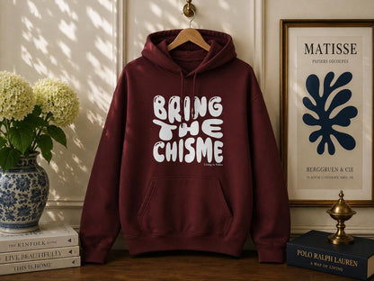 Bring The Chisme Hoodie — Funny Spanish Gossip Graphic Pullover