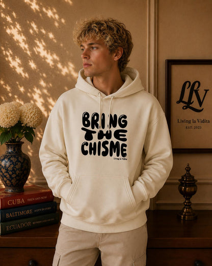 Bring The Chisme Hoodie — Funny Spanish Gossip Graphic Pullover