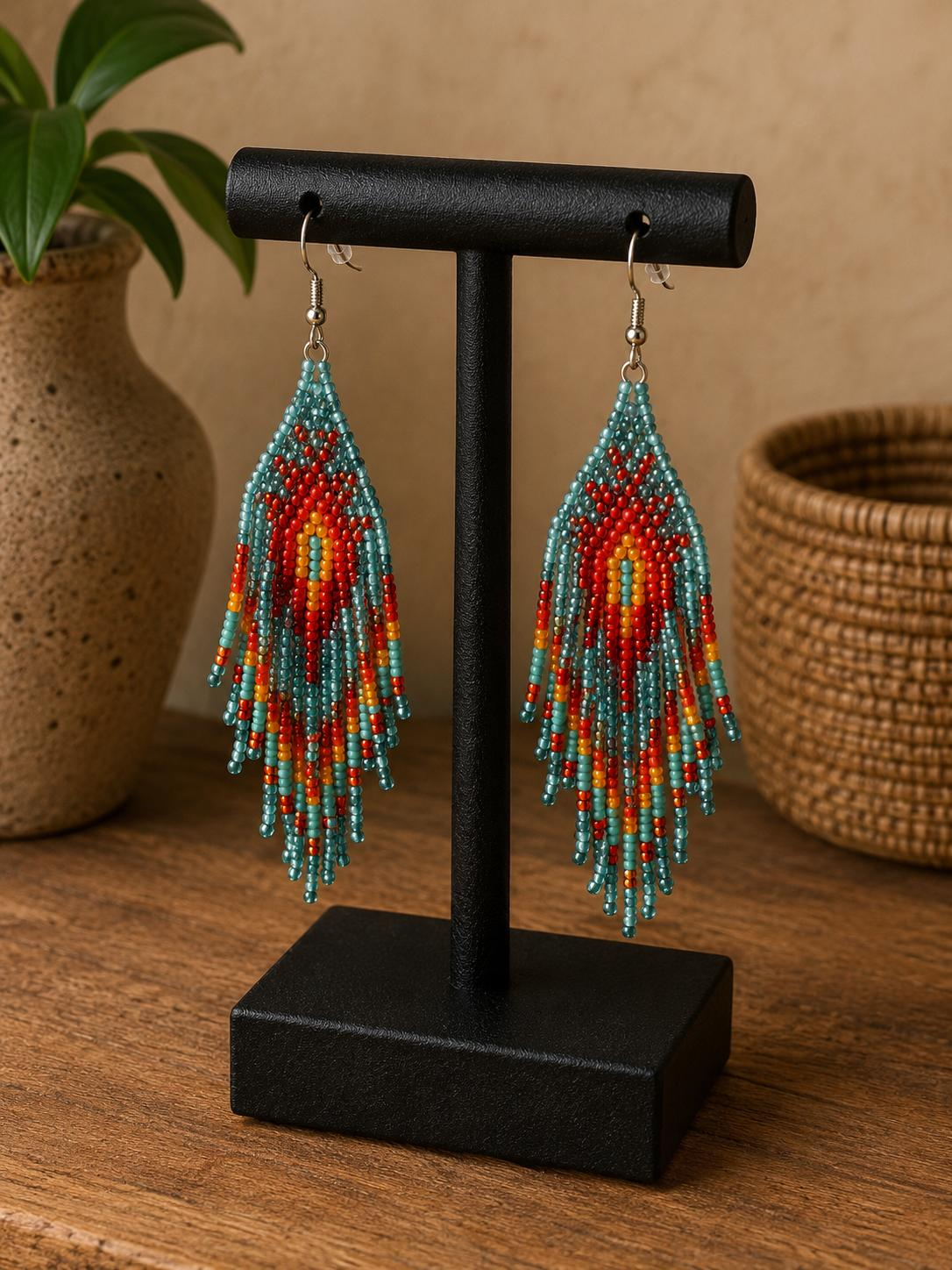 Pachamama Beaded Earrings