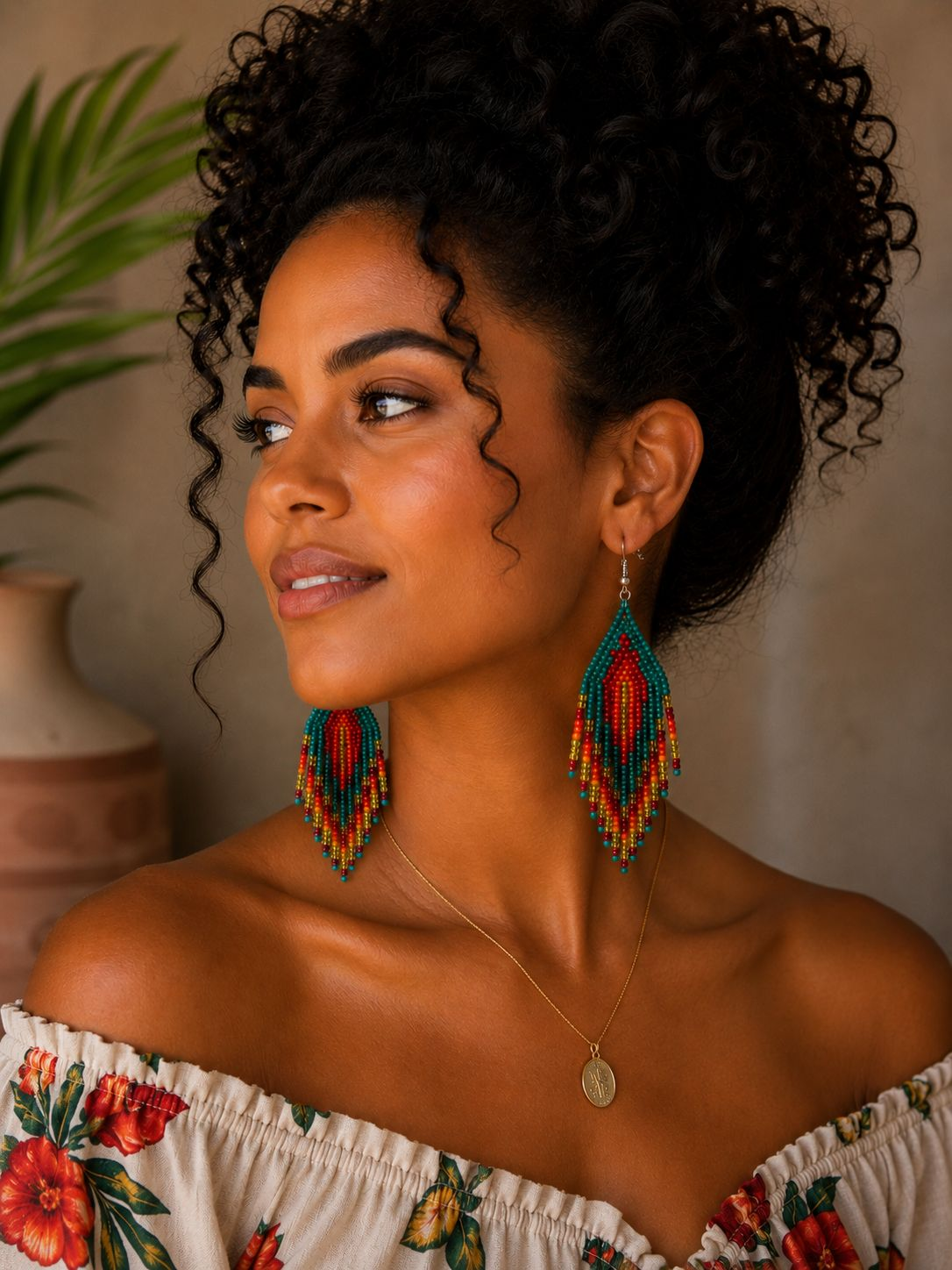 Pachamama Beaded Earrings