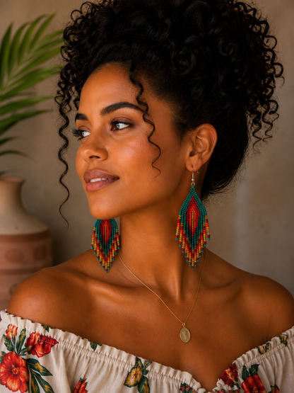 Pachamama Beaded Earrings